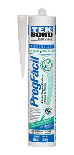 Adhesivo Montaje Instantáneo Multiusos Sin Clavos 280ml