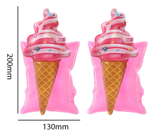 2 Bandas Para Brazos De Natación, Flotadores Para Helado