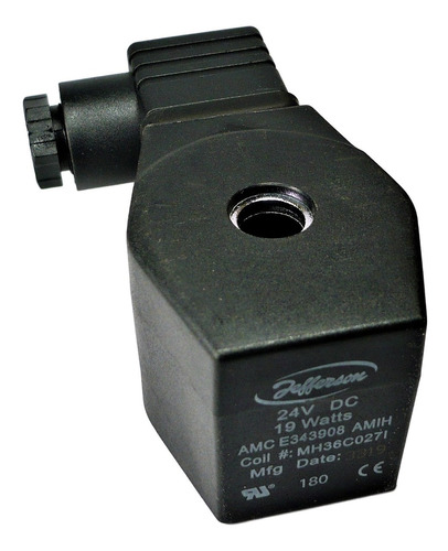 Bobina Solenoide Para Válvulas Jefferson Mh36c027i 24vcc 19w