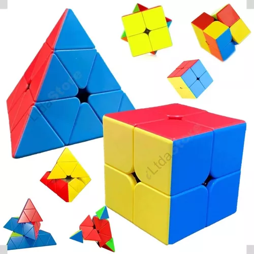 Cubo Mágico Profissional Pirâmide De Brinquedo, Cubo Mágico De