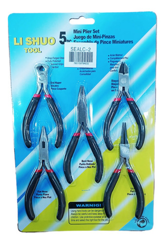 Pack De 5 Alicates Y Pinzas Para Bisutería Y Joyas