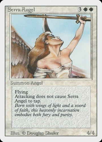 Magic Serra Angel 3rd Edition/revised