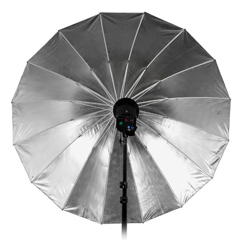 Paraguas Reflectante Parabolic Silver 60 Con Difusión