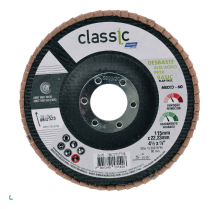 Flap Disc 4.1/2 G060 Alo Conico Norton