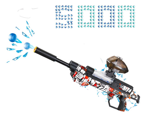 Pistola Eléctrica Automática Gel Blaster Space Gun Hidrogel