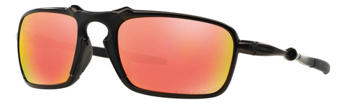 Oakley Oo6020 02 Badman Ruby Iridium Polarized Dark Carbon