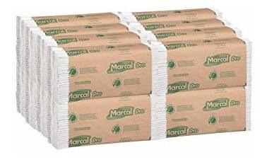 Marcal Pro C-fold Toallas De Papel, 100% Reciclado 1-ply, 15