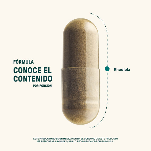 Life 360+ 120 Cápsulas Con Raiz Rhodiola