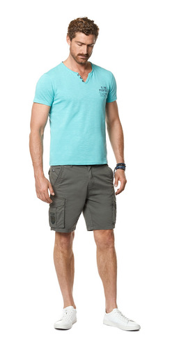 Polera Hombre Clearwater Azul Ferouch Ss23