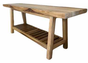 Pie De Cama, Sillón De Madera Petiribi