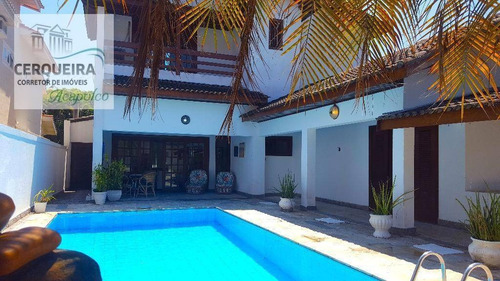 Casa Residencial Para Venda E Locação, Acapulco, Guarujá. - Ca0461