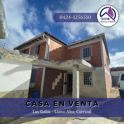 Casa En Llano Alto Carrizal. Urb Las Galas