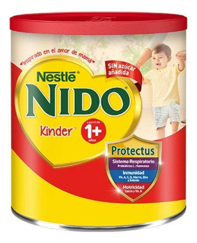 Leche En Polvo Nido Kinder Protectus 1+ Nestle 2.7 Kg