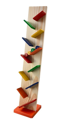 Brinquedo Educativo Pista Maluca Grande Zig Zag Caida Pinus