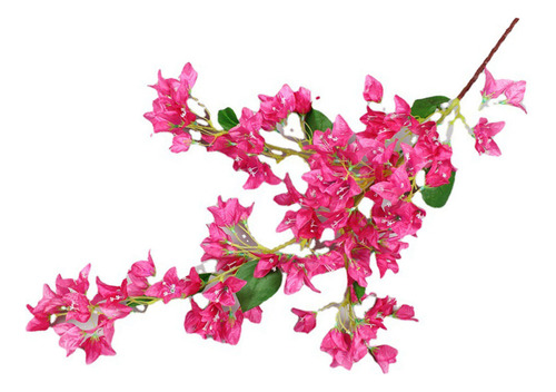 W Ramas De Buganvilla Seda Artificial De 120 Cm Rosa