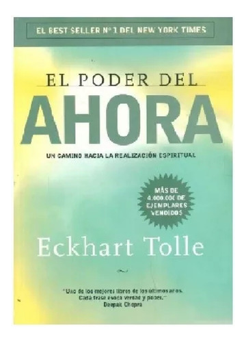 El Poder Del Ahora - Eckhart Tolle - Penguin Random House