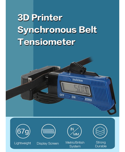 Tensiómetro De Correa Dentada Gt2 Synchronous Para Impresora