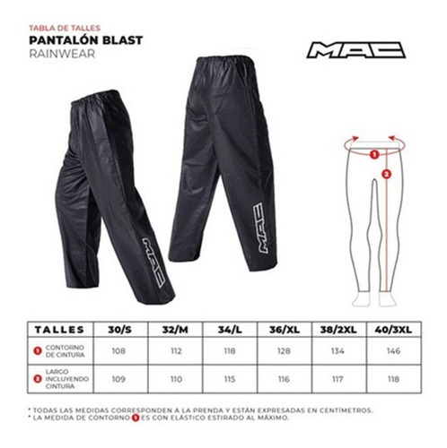 Imagen 6 de 9 de Traje Moto Lluvia Impermeable Mac Blast Rainsuit Devotobikes
