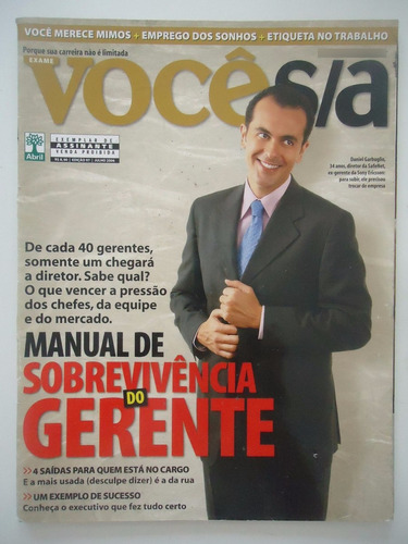 Você Sa #97 De 2006 Manual De Sobrevivência Do Gerente