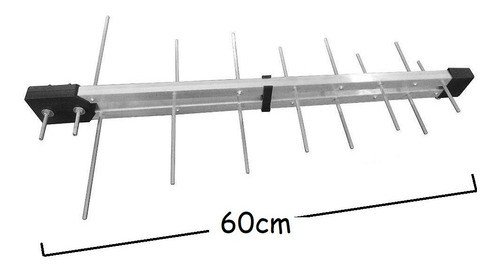 Antena Digital Externa Uhf Hdtv 16 Elementos Tv E Conversor