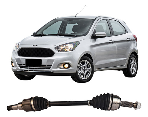 Semi Eixo Ford Ka 1.5 3 Cil Manual 2015/ed Esquerdo 25x23