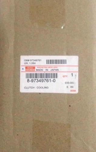 Imagen 3 de 3 de Fan Clutch Luv Dmax 3.5 Original Isuzo