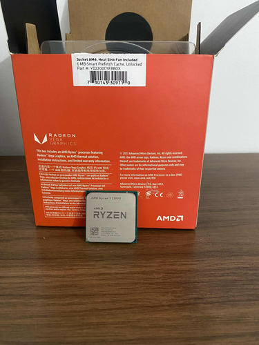 Procesador Amd Ryzen 3 2200g