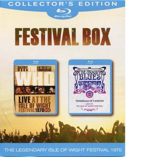 Who The / Moody Blues - Festival Box - Bluray - O