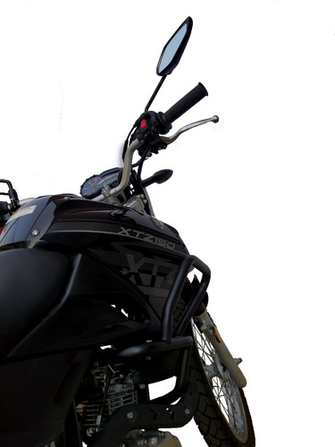 Imagen 4 de 5 de Kit Protector De Carenaje Crash Bar Negras Yamaha Xtz 150