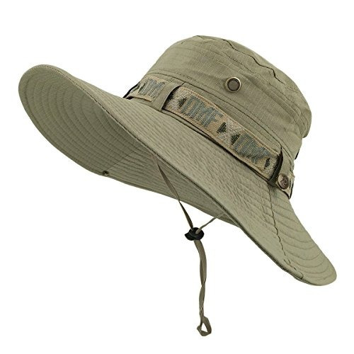 Lethmik Pesca Sun Boonie Sombrero Verano Protección Uv Gorra