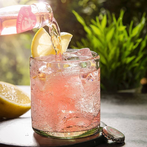Caja De 24 Unidades De Limonada Rosa Envío Incluido