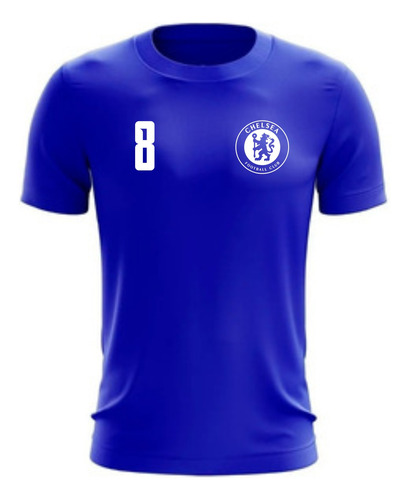 Camiseta Chelsea Niño Con Nro Delantero Que Elijas Enzo 5