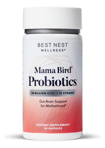 Best Nest Wellness Mama Bird Probióticos 30 Cápsulas