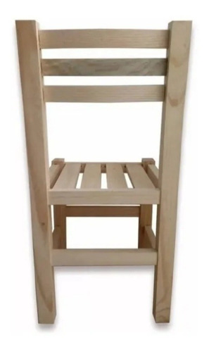 Silla Madera Tipo Restaurante (Usado)