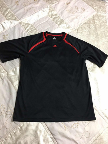 adidas Playera Para Caballero Talla L Negra-roja