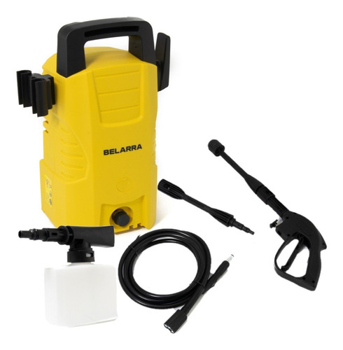 Hidrolavadora eléctrica Belarra H1200 amarillo de 1400W con 110bar de presión máxima 220V - 50Hz
