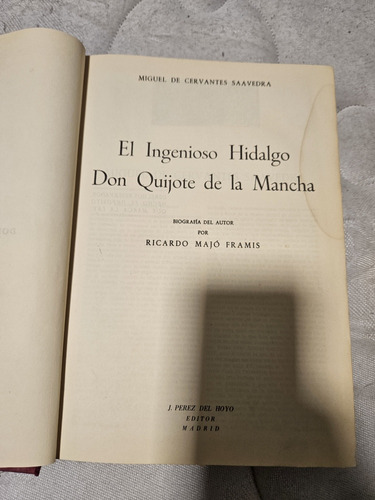 El Ingenioso Hidalgo Don Quijote De La Mancha