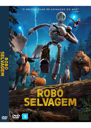 Dvd Robô Selvagem - 2024 (dublado E Leg) Leia Anuncio