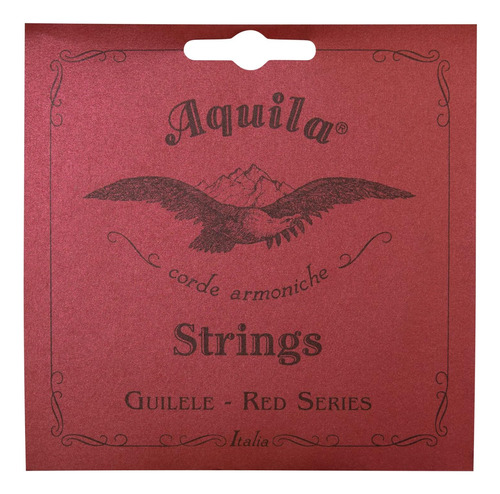 Aquila Reds Aecgda 133c Juego De Guitarra A-tuning Natural