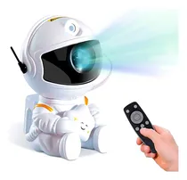 Comprar Astronauta Proyector Galaxia Estrellas Luz Lampara Control Color de la estructura Blanco