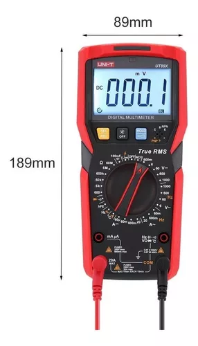 MULTÍMETRO DIGITAL PROFESIONAL NCT UT89X - Calipso Electronic