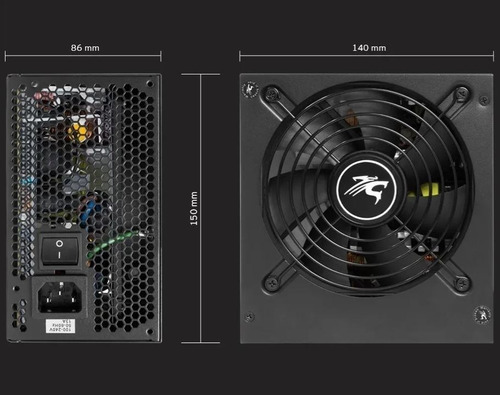 Imagen 6 de 8 de Fuente 550w Sentey Snp550-gs 80+ Gamer 80 Plus White