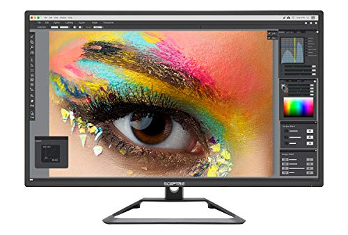 Sceptre Ips Monitor Led 4k Uhd De 27  Hasta 75 Hz Altavoces 