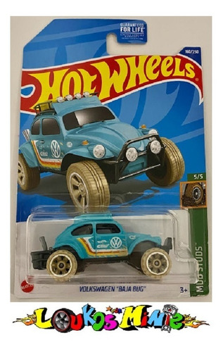 Hot Wheels Mud Studs 160/250 Volkswagen  Baja Bug  Fusca Az