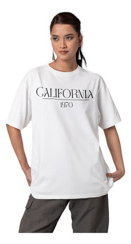 Playera Blusa Casual Oversize Algodón Peinado Hombre Mujer
