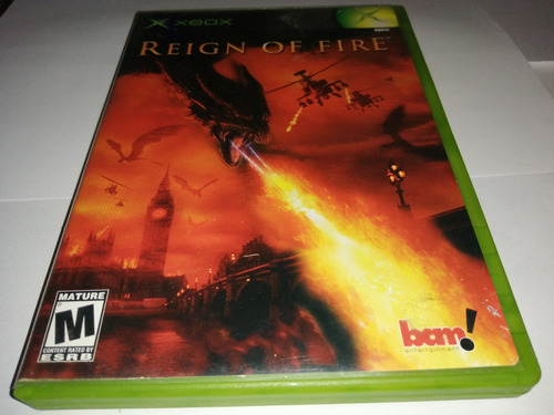 Reign Of Fire Para Xbox Seminuevo Con Garantia.