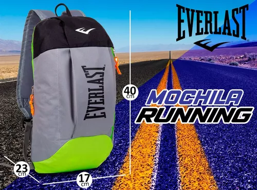 Mochila Running Deportiva Everlast 15 Lts Ciclismo Trekking