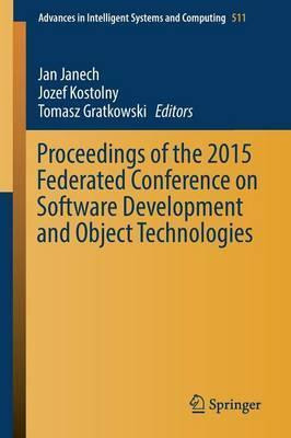 Libro Proceedings Of The 2015 Federated Conference On Sof...