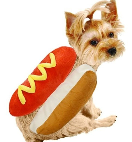 Disfraz Ropa Halloween Hotdog Perro Caliente Gato Salchicha