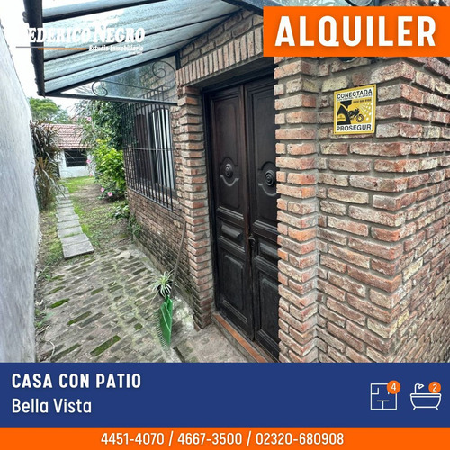 Casa En Alquiler En Bella Vista